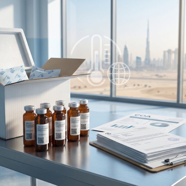 Buy DSIP GCC: Documentation, Stock, and Cold-Chain Logistics