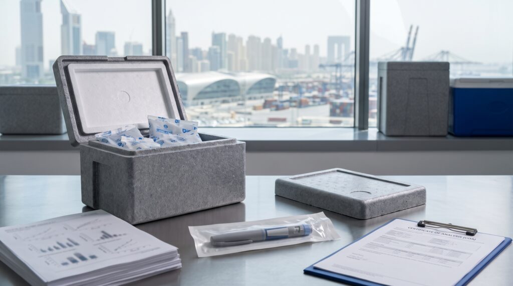 CJC-1295 Ipamorelin Blend Pen UAE: Sourcing & COA Guide
