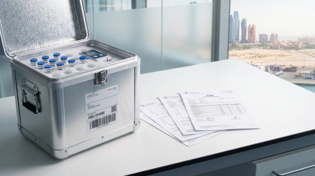 HPLC Tested Peptides Abu Dhabi: Evaluating COAs, Purity & Suppliers